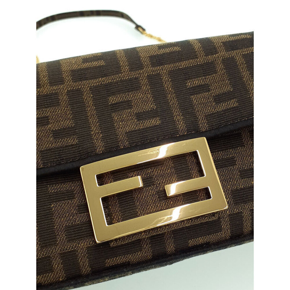 Fendi Zucca Baguette Shoulder Bag - Picture 6 of 9